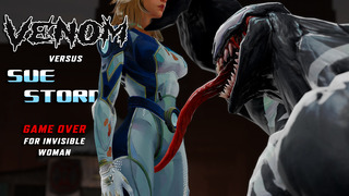 Defeated Heal Slut abused by Venom