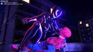 She-Venom Cowgirl Spider-Man