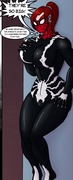 Venom Forced Mary Jane have sex with Peter Parker (Dub Comic)