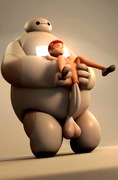 Baymax and Gwen [weirdosfm]
