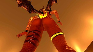 VRCHAT Nude Succubus Facesitting POV
