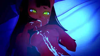 Meru the Succubus Cumplation