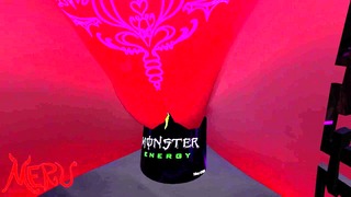 Succubus takes monster can in pussy