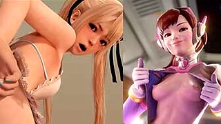 Fuckdoll Academy – Dva and Marie Rose PMV HMV