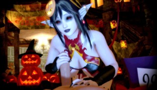 Vampire Honoka – Late Halloween Punishment