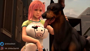 Honoka x Dog— l00dd00d