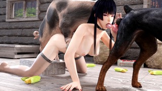 Nyotengu Barn Day [Callmehaymaker] [4K]