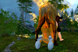 Tina Armstrong tries Goat