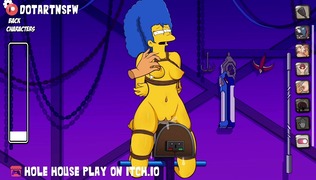 Marge Simpson Rope Bondage Spanking – Hole House