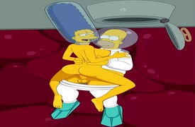 Marge and Homer (nude v2)
