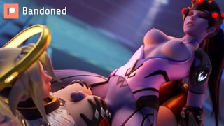 Mercy paizuri for futanari Widowmaker (Overwatch)