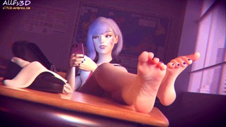 Dva foot fetish