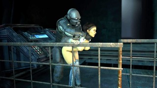 Alyx standing fuck by Combine Soldier [Mrtucket]