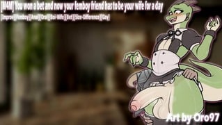 [M4M] You won a bet and now your femboy friend has to be your wife for a day
