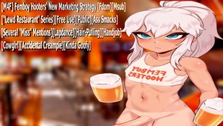 [M4F] Femboy Hooters’ New Marketing Strategy
