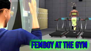 Femboy at the Gym Teaser