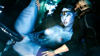 Na’vi Dildo Penetration [Gifdoozer]