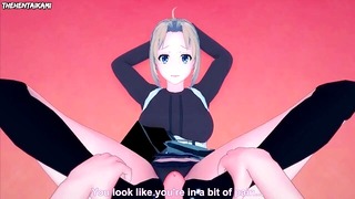 Gray from Mushoku Tensei Gives You A Footjob Hentai POV