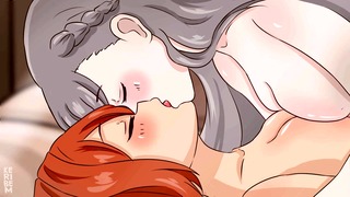 Lawine and Kanne make sweet love all day