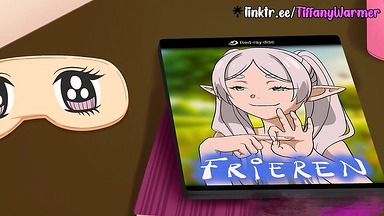 Marin & Gojo Watching Frieren