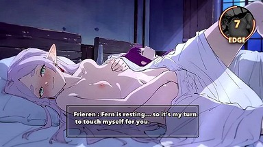 Frieren & Fern Threesome – Double Creampie
