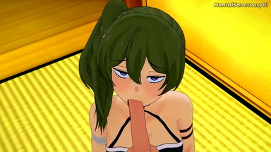 Ubel takes You for a Ride  and Lets You Cum on Her Tits &mdash; Frieren Hentai