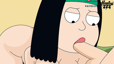 AMERICAN DAD HAYLEY FUCKED BY JEFF ANAL CREAMPIE