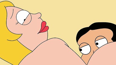 AMERICAN DAD FRANCINE ANAL COWGIRL GLENN FAMILY GUY