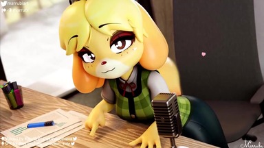 What a good puppy, she deserves a treat.[Marrubi]