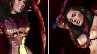 3d Tentacle Monster Porn - Videos tagged with \